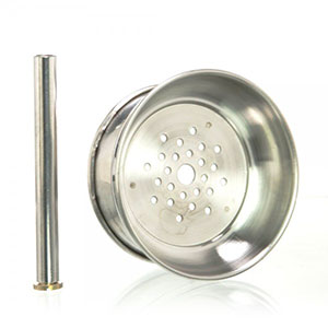 METAL CHARCOAL BURNER PARA SHISHA 3 METAL CHARCOAL BURNER PARA SHISHA