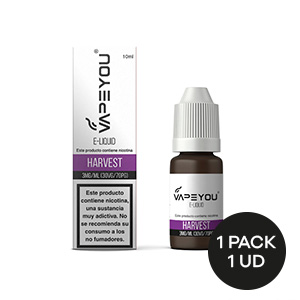 LIQUIDO VAPEYOU HARVEST 3MG 10ML