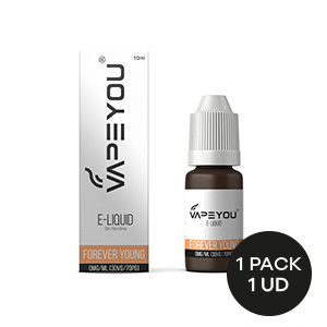 LIQUIDO VAPEYOU FOREVER YOUNG 0MG 10ML