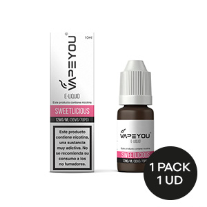LIQUIDO VAPEYOU SWEETLICIOUS 12MG 10ML