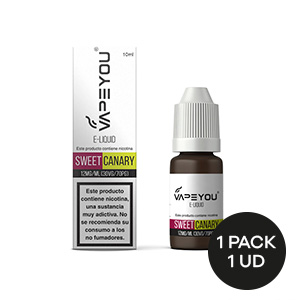 LIQUIDO VAPEYOU SWEET CANARY 12MG 10ML