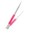 PINZAS SHISHA SILICONA ROSA 30CM