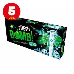 FILTROS FRESH BOMB TUBOS MENTOLADOS 100