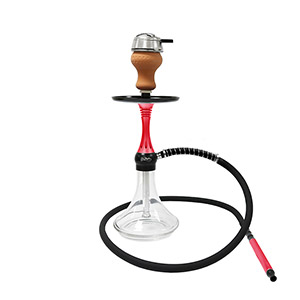 SHISHA EQUINOX 43CM ROJO
