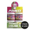 PURPURINA MONKEY COLOR METAL ROJO 25G