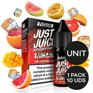 LIQUIDO JUICE NIC SALT FUSION BLOOD ORANGE MANGO 11MG 10ML