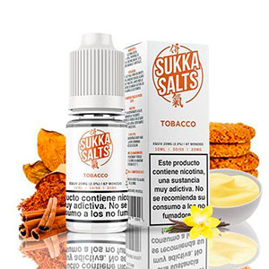 LIQUIDO SUKKA SALTS TOBACCO 20MG 3 LIQUIDO SUKKA SALTS TOBACCO 20MG