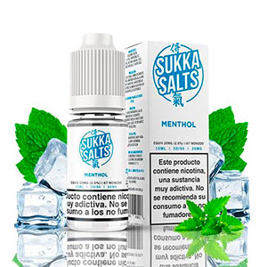 LIQUIDO SUKKA SALTS MENTHOL 20MG 3 LIQUIDO SUKKA SALTS MENTHOL 20MG