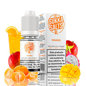 LIQUIDO SUKKA SALTS MANGO 10MG 3 LIQUIDO SUKKA SALTS MANGO 10MG