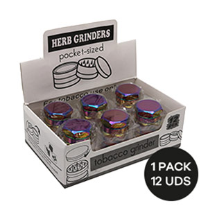 GRINDER NUT RAINBOW 3 PIEZAS 33MM
