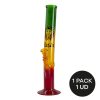 BONG CRISTAL RASTA HAGOVER 33CM