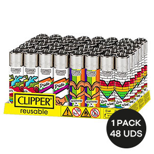 ENCENDEDOR CLIPPER RAINBOW PRIDE 3 ENCENDEDOR CLIPPER RAINBOW PRIDE