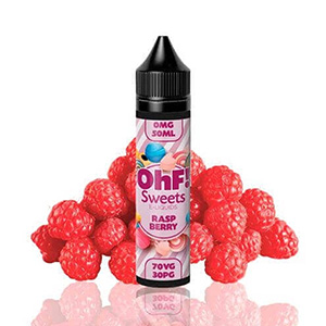 LIQUIDO OHF SWEETS RASPBERRY 50ML 0MG 3 LIQUIDO OHF SWEETS RASPBERRY 50ML 0MG