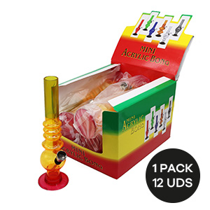 BONG PLASTICO RASTA 20CM