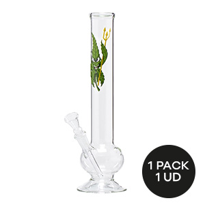 BONG GLASS CANNADEVIL 30CM