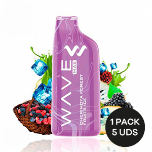 POD WAVE MAX 8000 CHERIMOYA FF ICE 0MG 3 POD WAVE MAX 8000 CHERIMOYA FF ICE 0MG