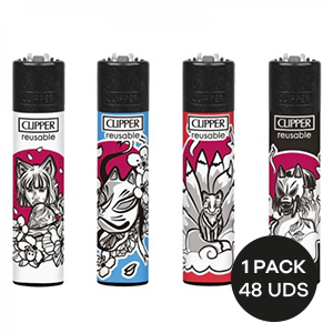 ENCENDEDOR CLIPPER KITSUNE