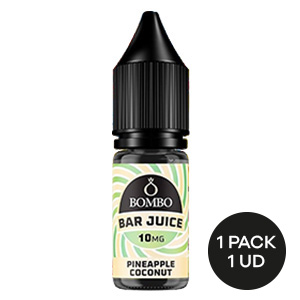 LIQUIDO BOMBO BAR JUICE PINEAPPLE COCONUT ICE 10ML 10MG