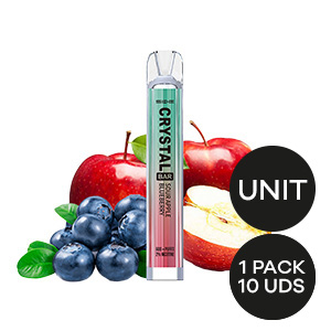 POD SKE CRYSTAL BAR SOUR APPLE BLUEBERRY 2ML 20MG