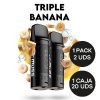 PACK RECARGA MUSS PRO TRIPLE BANANA 20MG 2ML