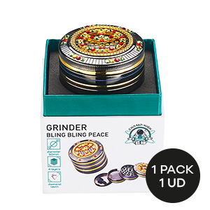 GRINDER CH BLING BLING RASTA PEACE