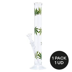 BONG GLASS MULTIHOJA 40CM
