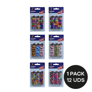 ENCENDEDOR BLISTER 3 PROF ELECT MIX COLORS