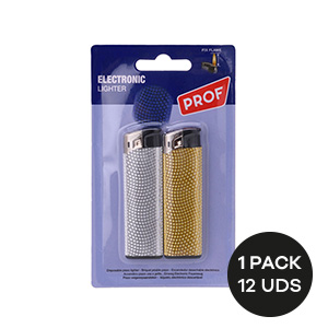ENCENDEDOR BLISTER 2 PROF SHINY ELECT
