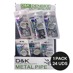 PIPA METAL BOLA SKULL TORNASOL D&K DENGKE