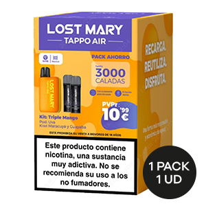 PACK LOSTMARY TAPPO KIT BUNDLE TRIPLE MANGO 20MG 6ML