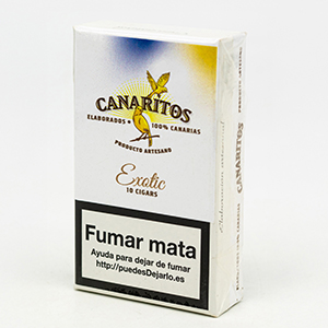 CANARITOS CIGARROS EXOTIC / FRESA CAJA 10