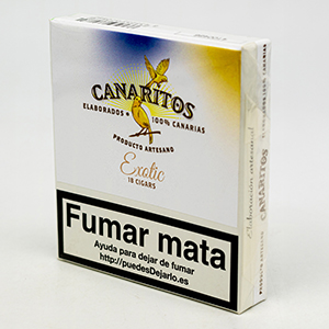 CANARITOS CIGARROS EXOTIC / FRESA CAJA 18