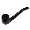 PIPA MADERA NEGRA LISA MATE
