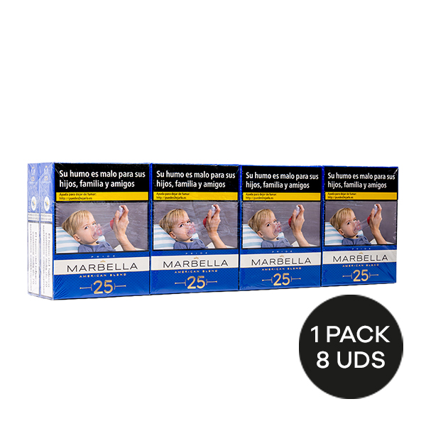 CIG MARBELLA BLUE 25 UDS 3 CIG MARBELLA BLUE 25 UDS
