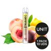 POD SKE CRYSTAL BAR  LEMON PEACH PASSION FRUIT 2ML 20MG