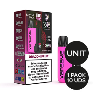 POD KIT VAPEAME REVIVE DRAGON FRUIT 20MG/2ML 3 POD KIT VAPEAME REVIVE DRAGON FRUIT 20MG/2ML