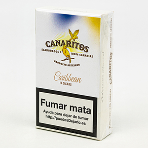CANARITOS CIGARROS CARIBBEAN / COCO CAJA 10