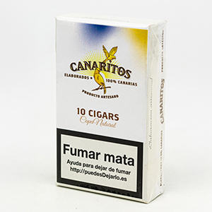 CANARITOS CIGARROS NORMAL CAJA 10