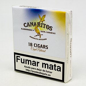 CANARITOS CIGARROS NORMAL CAJA  18
