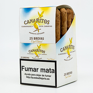 CANARITOS CAJA 25 BREVAS CELOFANADAS