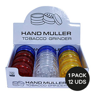 GRINDER DE PLASTICO COLORES 60MM
