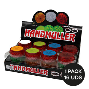 GRINDER PLASTICO RELIEVE 55MM 3PARTES