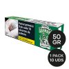 PIPA/MEL SHISHA KARTEL PLATA O PLOMO 50GR
