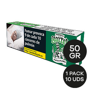 PIPA/MEL SHISHA KARTEL PLATA O PLOMO 50GR