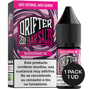LIQUIDO DRIFTER BAR SALTS BLACKCURRANT ICE 20MG 10ML