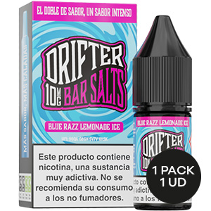 LIQUIDO DRIFTER BAR SALTS BLUE RAZZ LEMONADE ICE 10MG 10ML
