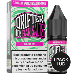 LIQUIDO DRIFTER BAR SALTS MOJITO ICE 10MG 10ML