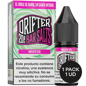 LIQUIDO DRIFTER BAR SALTS MOJITO ICE 20MG 10ML