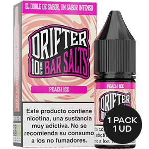 LIQUIDO DRIFTER BAR SALTS PEACH ICE 10MG 10ML