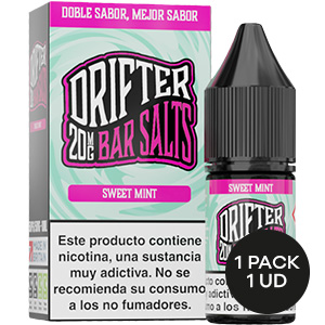 LIQUIDO DRIFTER BAR SALTS SWEET MINT 20MG 10ML